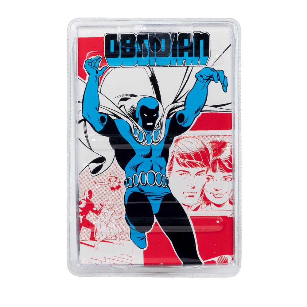 DC Direct Action Figure Obsidian (Infinity Inc #16) (Chase) (Gold Label) 18 cm